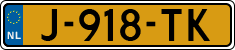 License plate of the Netherlands, Cars