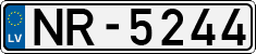 License plate of Latvia, Regular car plates