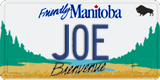 Manitoba, Vanity Plates