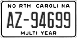 North Carolina, Multi Year (AB-12345)