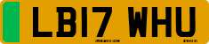 License plate of the United Kingdom, 2001 year system