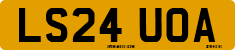 License plate of the United Kingdom, 2001 year system