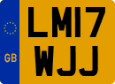 License plate of the United Kingdom, 2001 year system