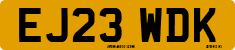 License plate of the United Kingdom, 2001 year system
