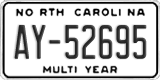 North Carolina, Multi Year (AB-12345)