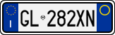 License plate of Italy, Cars (1994 year series)
