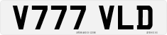 License plate of the United Kingdom, 1983 year system