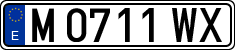 License plates of Spain, 1971 year series