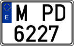 License plates of Spain, 1971 year series