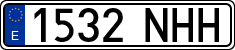 License plates of Spain, Ordinary (2000)