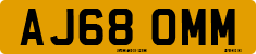 License plate of the United Kingdom, 2001 year system