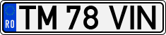 License plate of Romania, Regular plates