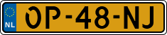 License plate of the Netherlands, Semi-trailers