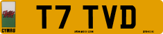 License plate of the United Kingdom, 1983 year system