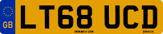 License plate of the United Kingdom, 2001 year system