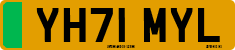 License plate of the United Kingdom, 2001 year system