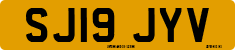 License plate of the United Kingdom, 2001 year system