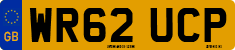 License plate of the United Kingdom, 2001 year system