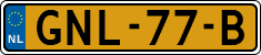 License plate of the Netherlands, Cars