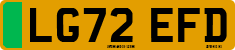 License plate of the United Kingdom, 2001 year system