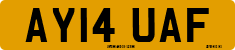 License plate of the United Kingdom, 2001 year system
