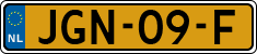 License plate of the Netherlands, Cars
