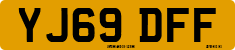 License plate of the United Kingdom, 2001 year system