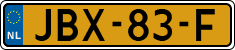 License plate of the Netherlands, Cars