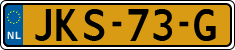 License plate of the Netherlands, Cars