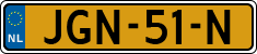 License plate of the Netherlands, Cars
