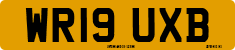 License plate of the United Kingdom, 2001 year system