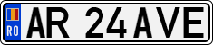 License plate of Romania, Regular plates