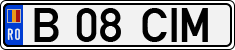 License plate of Romania, Regular plates