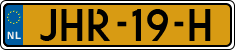 License plate of the Netherlands, Cars