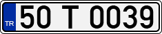 License plate of Turkey, Regular plates
