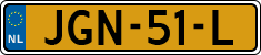 License plate of the Netherlands, Cars