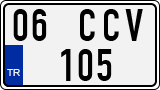 License plate of Turkey, Regular plates