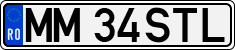 License plate of Romania, Regular plates