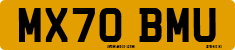 License plate of the United Kingdom, 2001 year system