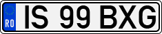 License plate of Romania, Regular plates