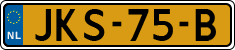 License plate of the Netherlands, Cars
