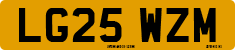 License plate of the United Kingdom, 2001 year system