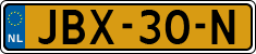 License plate of the Netherlands, Cars
