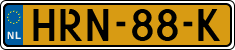 License plate of the Netherlands, Cars