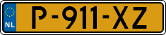 License plate of the Netherlands, Cars