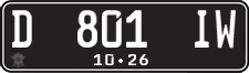 License plate of Indonesia, Regular plates