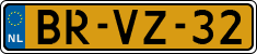License plate of the Netherlands, Heavy Commercial Vehicles (1994 system)