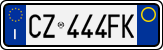 License plate of Italy, Cars (1994 year series)