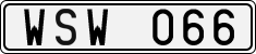 License plate of Sweden, Regular plates
