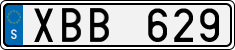 License plate of Sweden, Regular plates